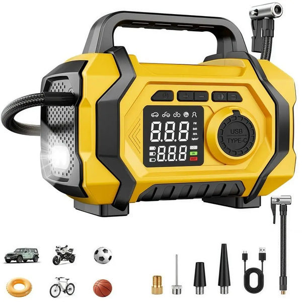 Arrancador de Auto 6 en 1 + REGALO: Estuche Rígido GRATIS