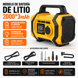 Arrancador de Auto 6 en 1 + REGALO: Estuche Rígido GRATIS