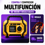 Arrancador de Auto 6 en 1 + REGALO: Estuche Rígido GRATIS