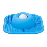 Comedouro Slow Feeder 3 en 1 con Bola Interactiva y Superficie de Lamido para Perros