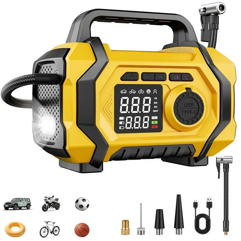 Arrancador de Auto 6 en 1 + REGALO: Estuche Rígido GRATIS