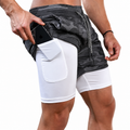 Short Camo 2in1 Training