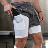 Short Camo 2in1 Training